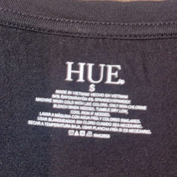 Hue Legging T-Shirt Black - size small. L - Picture 2 of 4